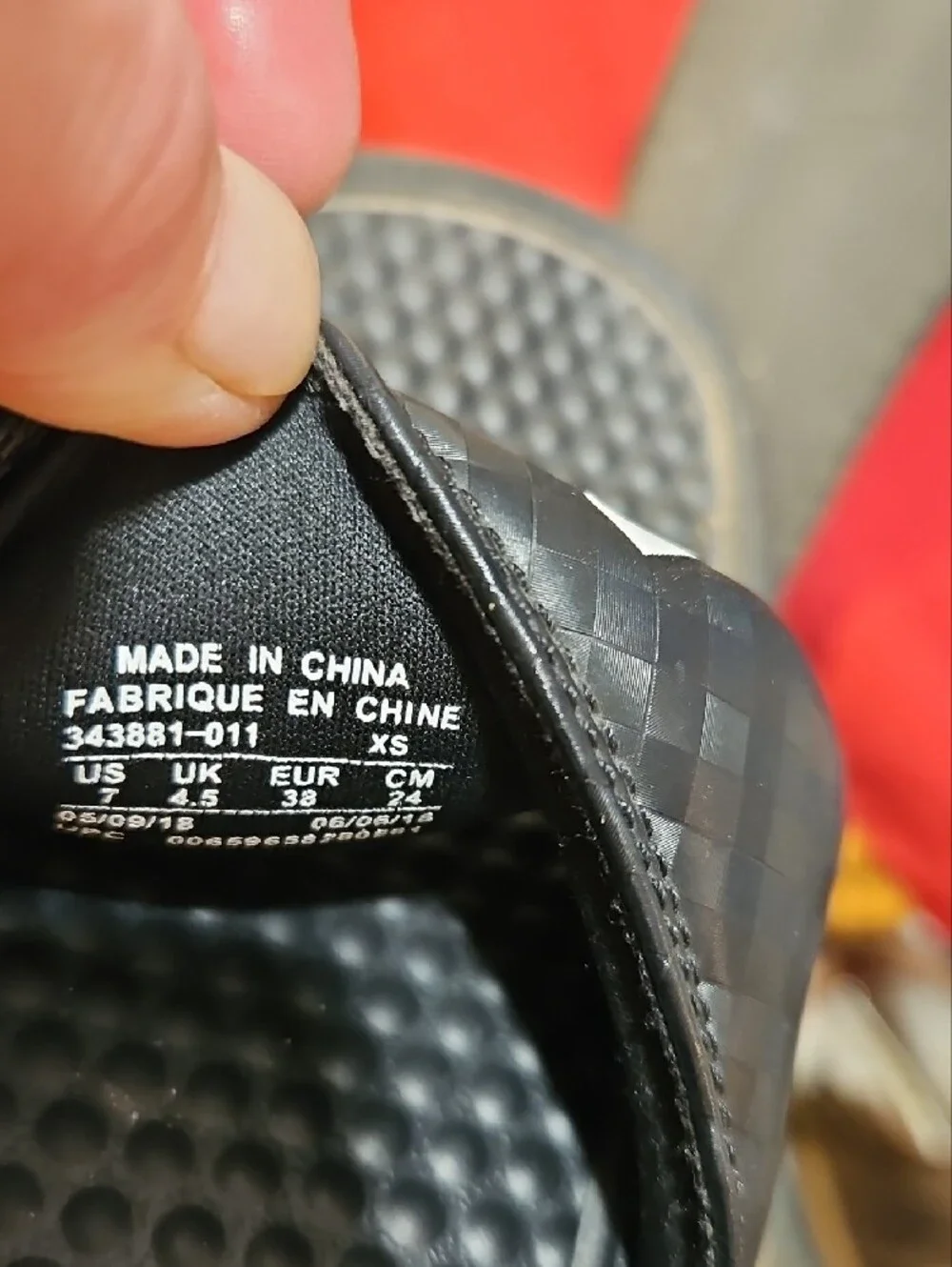 Nike Black Women's Slide Sandals with White Logo